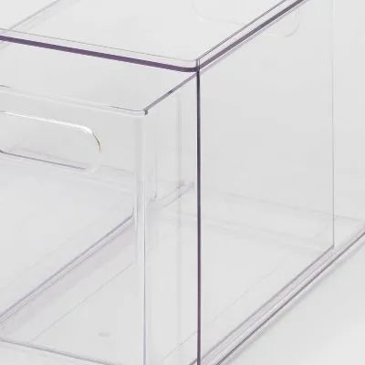 Clear 2-Drawer Countertop Organizer