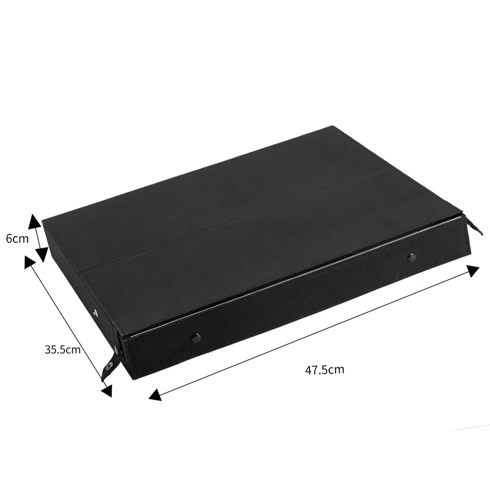 Black 18-Compartment Eyewear Display Case — view 5