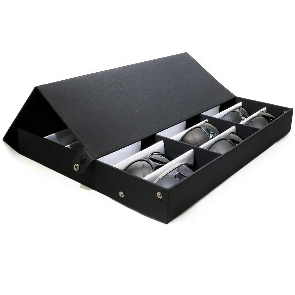 Black 18-Compartment Eyewear Display Case — view 11