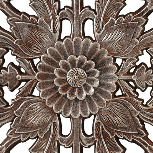 Carved Botanical Wall Panels, Set of 2 — view 10
