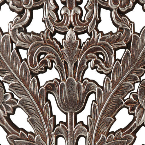 Carved Botanical Wall Panels, Set of 2 — view 7