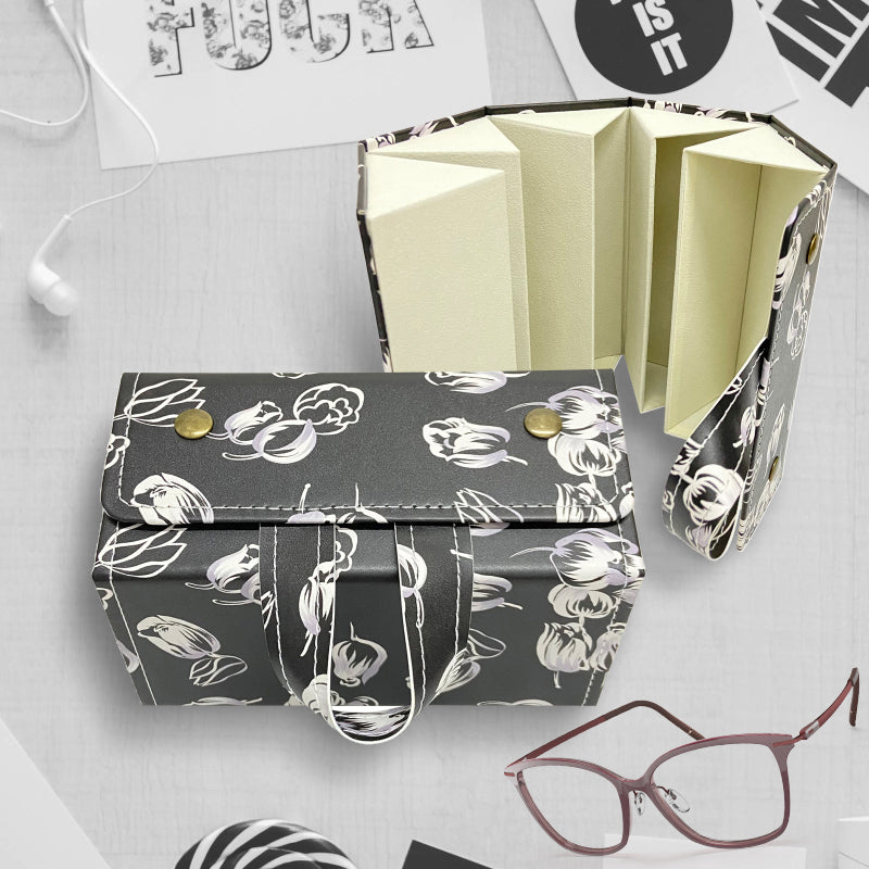 Foldable 5-Compartment Sunglasses Organizer