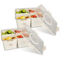 Divided Produce Containers with Colanders — Set of 2 — view 6