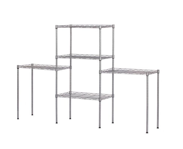 Adjustable Steel Kitchen Storage Rack — view 6