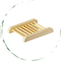 Natural Bamboo Soap Dish — product view