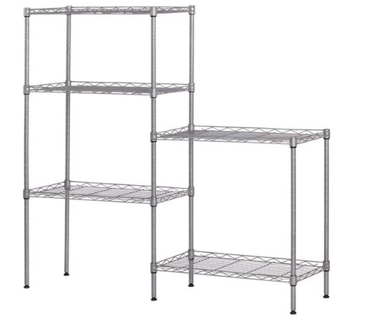 Adjustable Steel Kitchen Storage Rack — view 4
