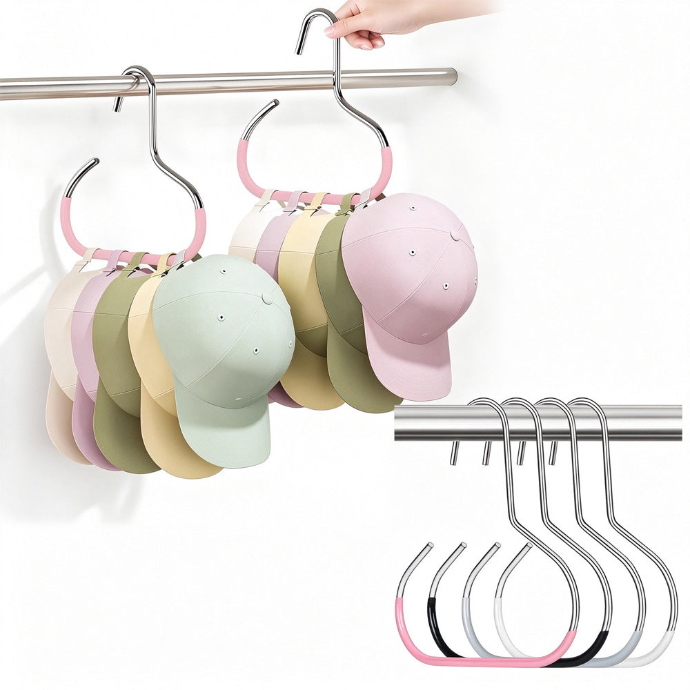 Closet-Rod Cap Hangers, Set of Three — view 1
