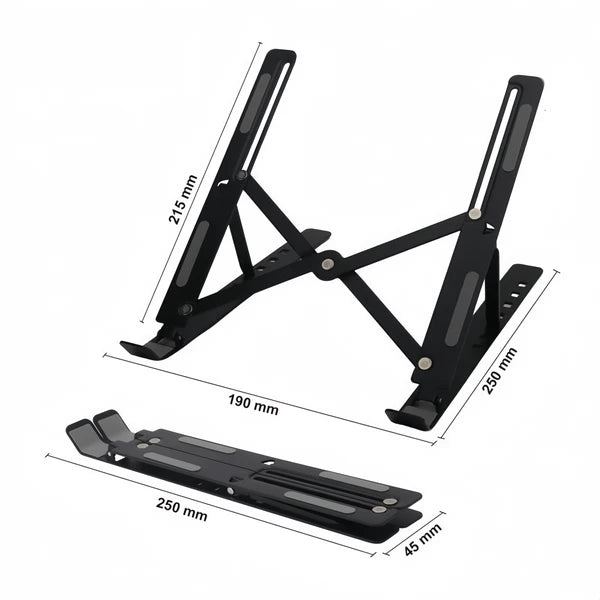 Foldable 7-Position Aluminum Laptop Stand