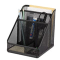 Black Mesh Desktop Organizer
