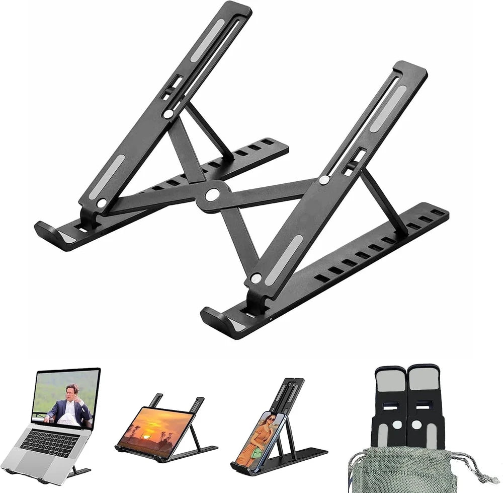 Foldable 7-Position Aluminum Laptop Stand